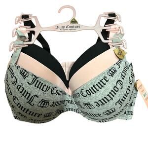 Juicy couture set of 3 bras 40C